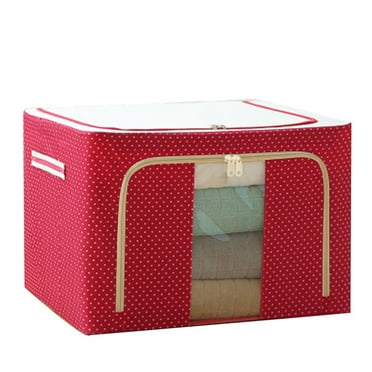 Oxford Cloth Steel Frame Storage Box for Clothes Bed Sheets Blankets Home 2021 Oxford Cloth Steel Frame Storage Box for Clothes Bed Sheets Blankets Home 2021